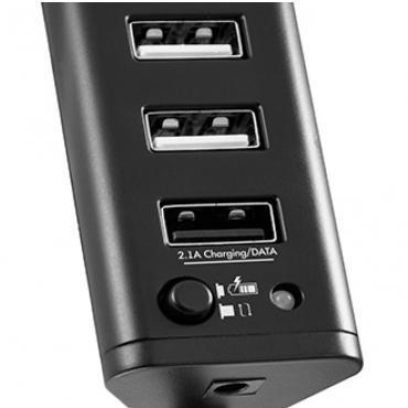 Концентратор(HUB)  7-USB Ginzzu GR-315UAB, 7 port(1xUSB3.0+6xUSB2.0