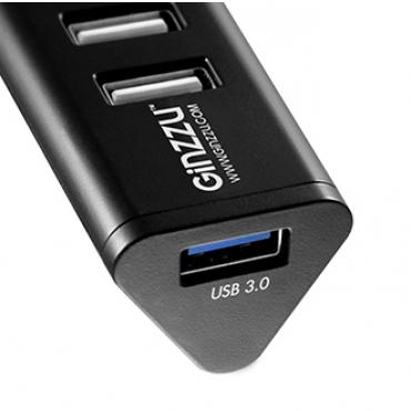 Концентратор(HUB)  7-USB Ginzzu GR-315UAB, 7 port(1xUSB3.0+6xUSB2.0