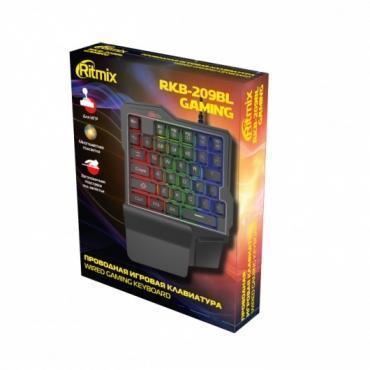 Геймерский блок Ritmix RKB-209 BL Gaming, 35 кнопок