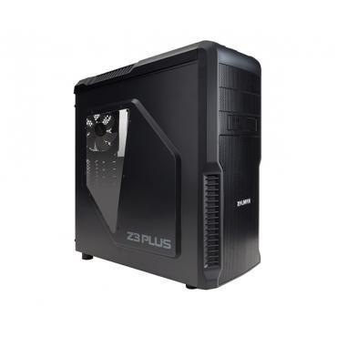 Корпус Miditower Zalman Z3 Plus Black, без БП, ATX