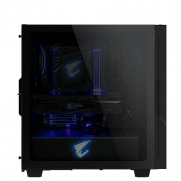 Корпус Miditower Gigabyte AORUS C300 GLASS, без БП