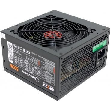 Блок питания 500 Вт Ginzzu CB500, ATX, 24pin, 4+4pin