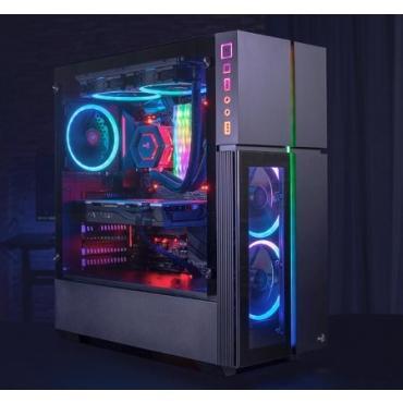 Корпус Miditower Aerocool Playa, без БП, ATX, 2xUSB3.0