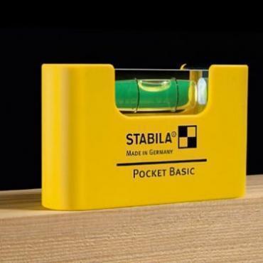 Уровень STABILA тип Pocket Basic 1гориз., точн. 1мм/м