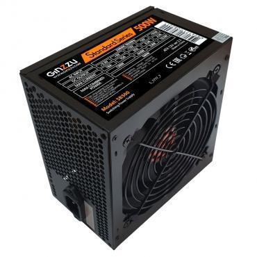 Блок питания 500 Вт Ginzzu SB500, ATX, 24pin, 4pin