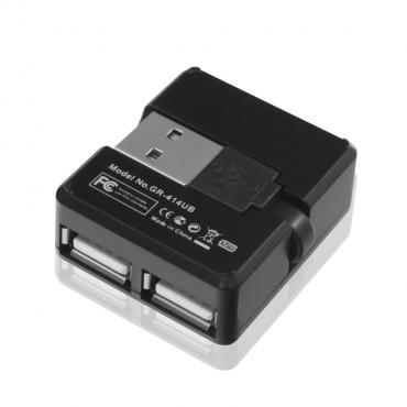 Концентратор(HUB)  4-USB Ginzzu GR-414UB