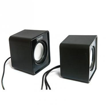 Колонки Dialog AC-02UP BLACK Colibri 2.0, 6 Вт RMS