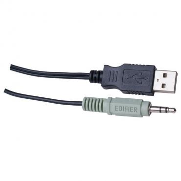 Колонки Edifier M1250, 1.2Вт, 2.0, USB-питание, черные