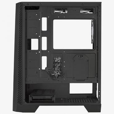 Корпус Miditower Aerocool Mirage-G-BK-v1, без БП