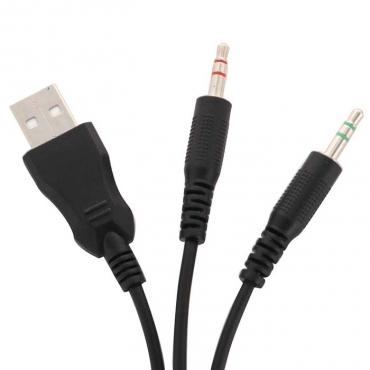 Гарнитура игровая Aula S603 USB кабель 2,1м, регулировка