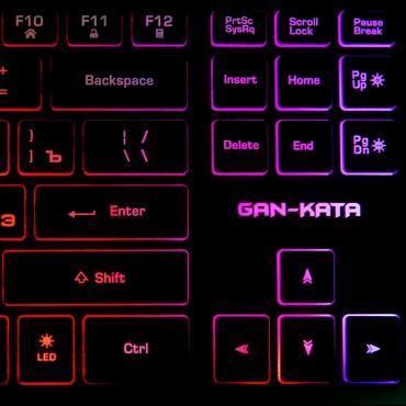 Клавиатура Dialog Gan-Kata KGK-17U черная [проводная