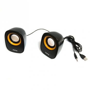 Колонки Dialog AC-06UP BLACK Colibri 2.0, 6 Вт RMS