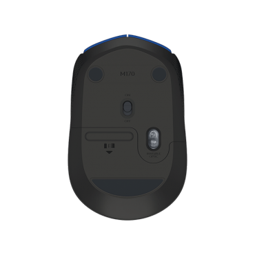 Мышь беспроводная Logitech M170 Mouse Grey USB (910-004642