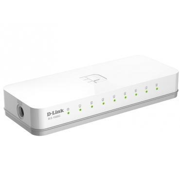 Коммутатор Switch  8TP D-Link DES-1008C/A1 10/100Mb