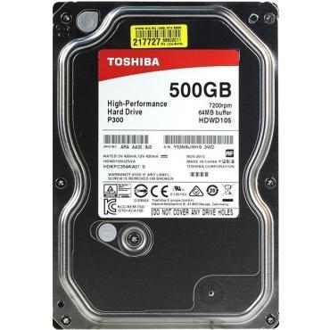 Накопитель  HDD 500Gb Toshiba P300 HDWD105UZSVA [3.5&quot