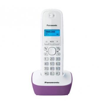 Радиотелефон Panasonic KX-TG1611RUF, DECT, фиолетовый