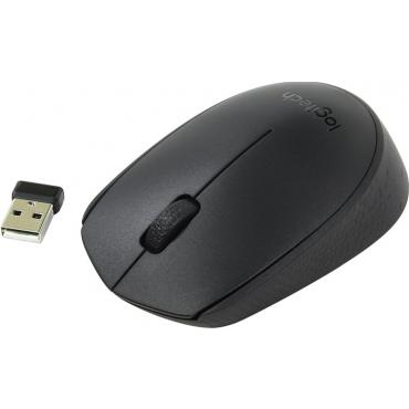 Мышь беспроводная Logitech B170 Black (910-004798