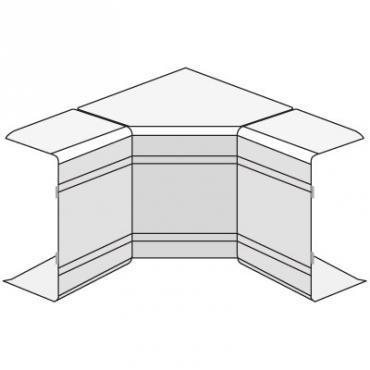 80x40  Угол внутренний изменяемый ДКС 01724 NIAV 80x40