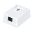 Розетка RJ-45 Lev5e+ Cabeus одинарная, настенная WS-8P8C-Cat.5e-1