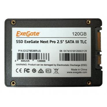 Накопитель SSD 120Gb [ExeGate Next Pro EX276536RUS