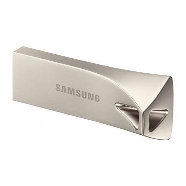 Флеш-диск 64Gb Samsung BAR Plus, USB 3.1, серебристый