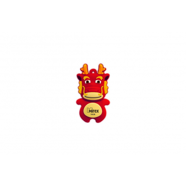 Флеш-диск 16Gb Mirex Kids DRAGON, USB 2.0, красный