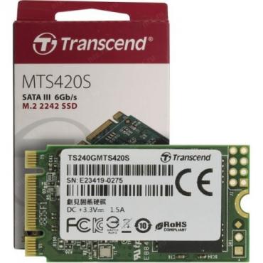 Накопитель SSD 240Gb [Transcend TS240GMTS420S] M.2