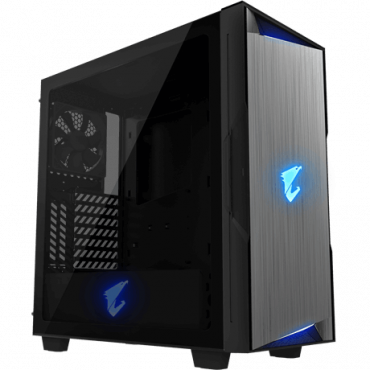 Корпус Miditower Gigabyte AORUS C300 GLASS, без БП