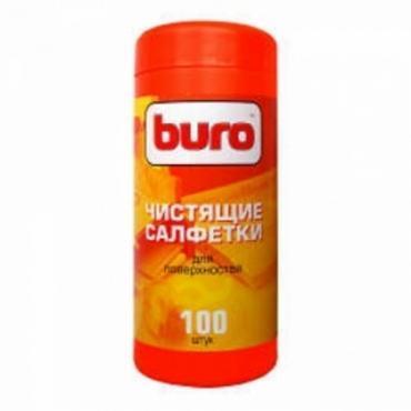 Салфетки чистящие Buro для поверхностей (100шт.) BU-Tsurface