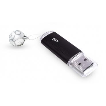 Флеш-диск 16Gb Silicon Power Ultima U02 USB 2.0, черный