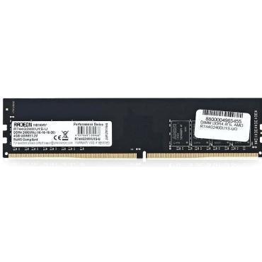 Модуль памяти DDR4  4Gb 2666MHz PC4-21300 AMD R744G2606U1S-U