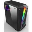 Корпус Miditower 1STPLAYER RAINBOW R5, без БП, ATX