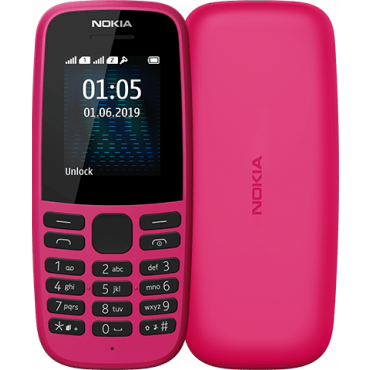 Сотовый телефон Nokia 105 DS Pink