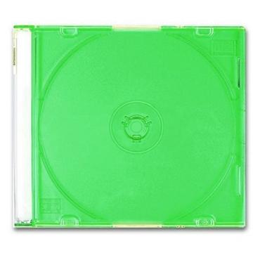 Бокс для 1 CD Slim зеленый