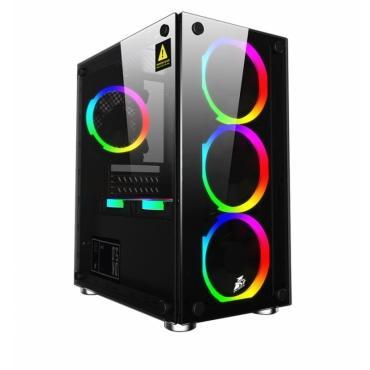 Корпус Minitower 1STPLAYER FIREBASE X2, без БП, mATX