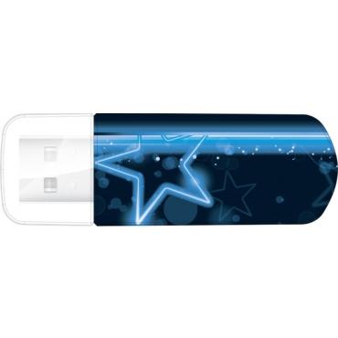 Флеш-диск 32Gb Verbatim Mini Drive Neon Edition USB