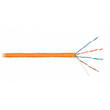 Кабель Nikolan NKL 4100C-OR U/UTP 4 пары, Кат.5e