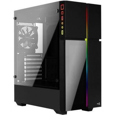 Корпус Miditower Aerocool Playa, без БП, ATX, 2xUSB3.0