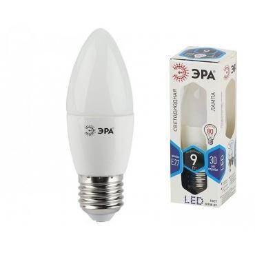 Лампа светодиодная  ЭРА LED smd B35-9w-840-E27 (4000K