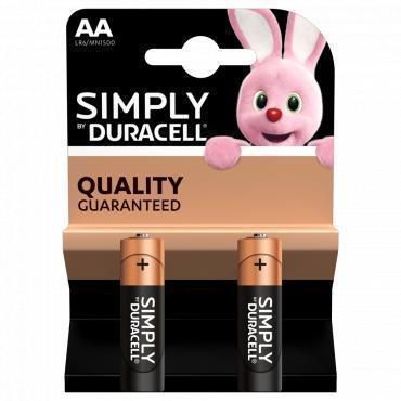 Батарея AA Duracell Simply алкалиновая