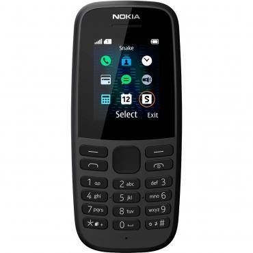 Сотовый телефон Nokia 105 SS Black