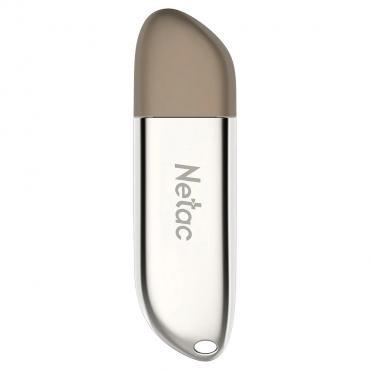 Флеш-диск 16Gb Netac U352 USB 2.0, металл