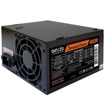 Блок питания 400 Вт Ginzzu SA400, ATX, 24pin, 4pin