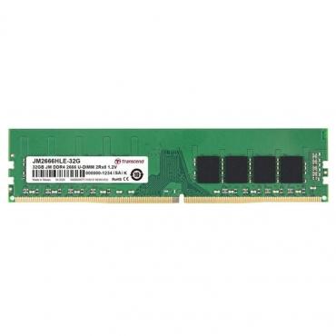 Модуль памяти DDR4 32Gb 2666MHz PC4-21300 Transcend