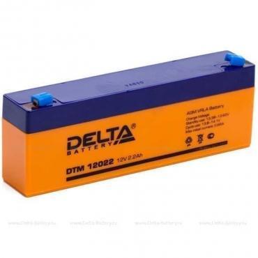 Аккумулятор 12v  2,2Ah Delta (DT 12022