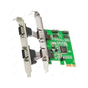 Контроллер PCI-E NoName PCI-E, MS9904 4xCOM Ret