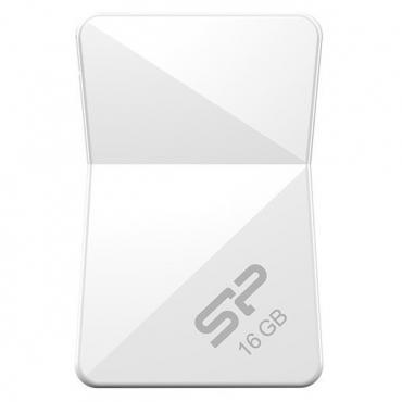 Флеш-диск 32Gb Silicon Power Touch T08, USB 2.0, белый