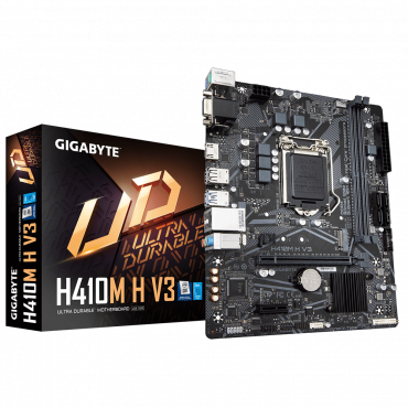 Материнская плата Gigabyte H410M H V3 [LGA1200, Intel