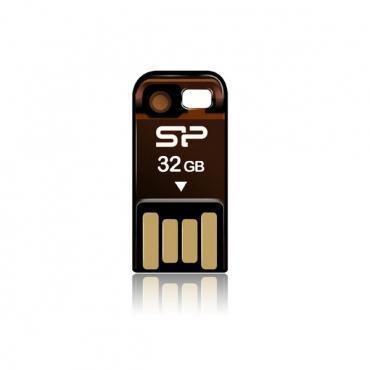 Флеш-диск 32Gb Silicon Power Touch T02 USB 2.0, оранжевый