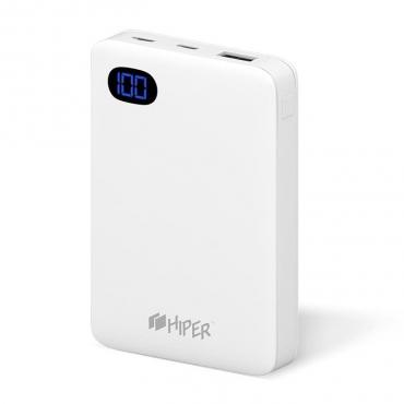 Внешний аккумулятор HIPER SN10000 WHITE Li-Pol 10000mAh